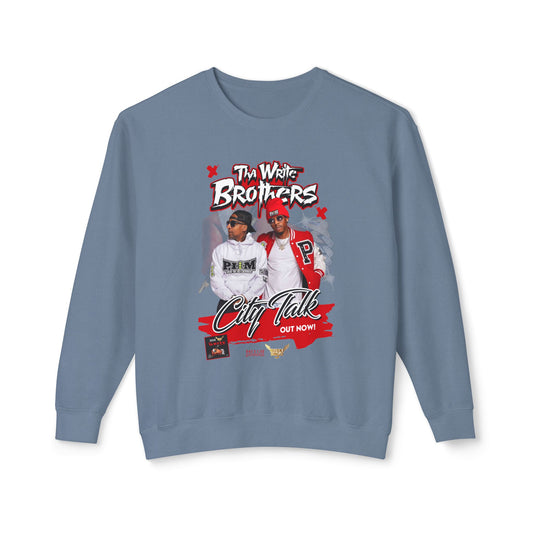 Tha Write Brothers Unisex Lightweight Crewneck Sweatshirt