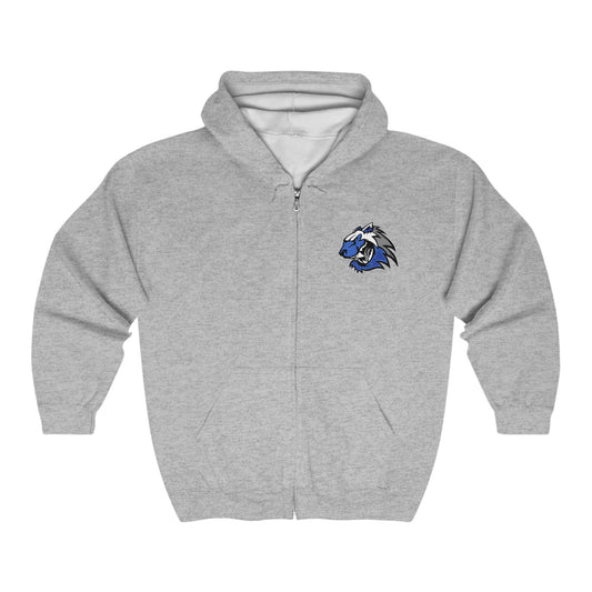 Dunbar Unisex Heavy Blend™ Full Zip Hooded Sweatshirt