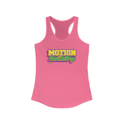 Motion Is Mandatory Women's Ideal Racerback Tank
