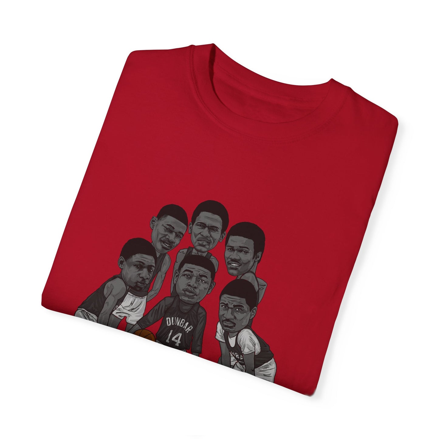 Dunbar BBall Team Unisex Garment-Dyed T-shirt