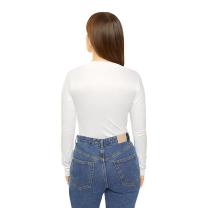 Put It In Motion Women's Long Sleeve V-neck Shirt (AOP)