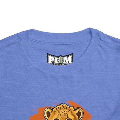 Baby Cheetah Toddler Short Sleeve Tee
