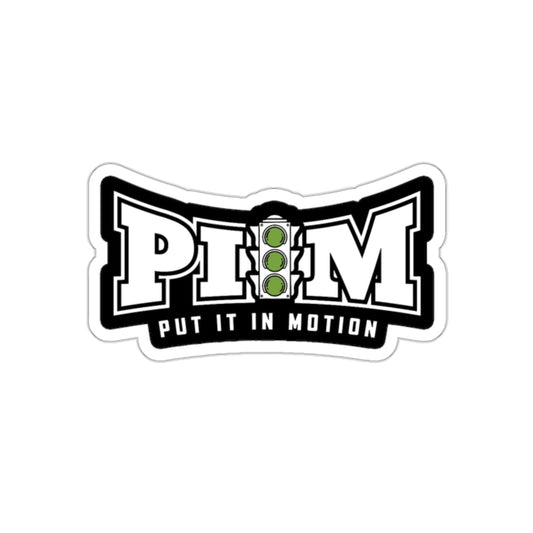 Put It In Motion Kiss-Cut Stickers