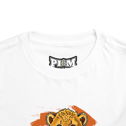Baby Cheetah Toddler Short Sleeve Tee