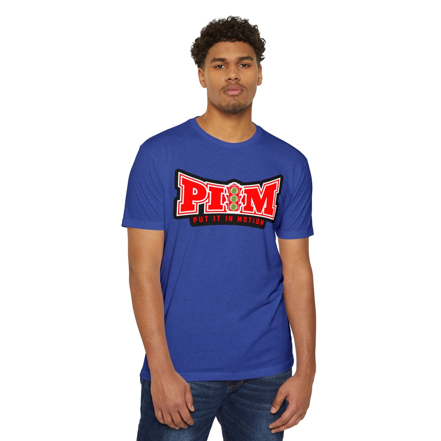 Put It In Motion Unisex CVC Jersey T-shirt