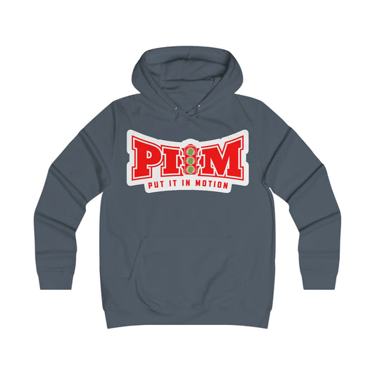Put It In Motion Girlie College Hoodie