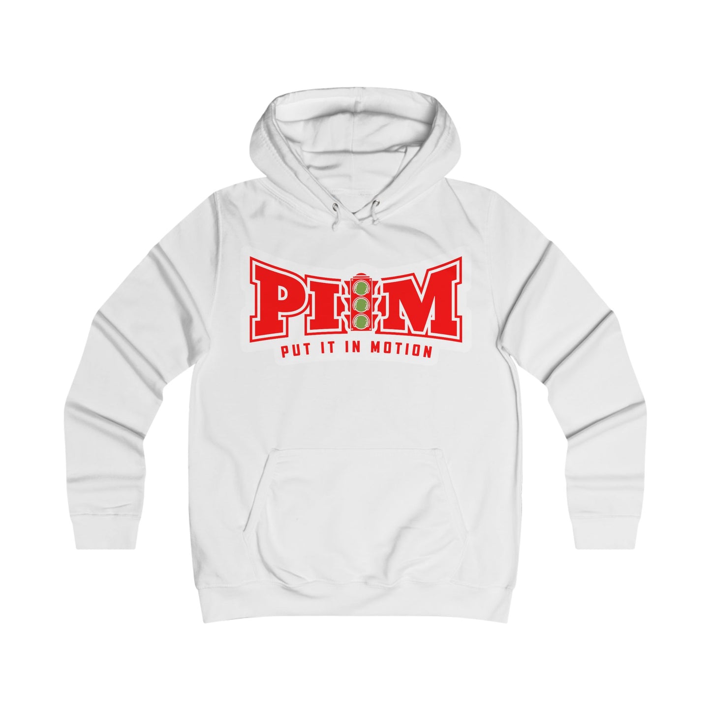 Put It In Motion Girlie College Hoodie