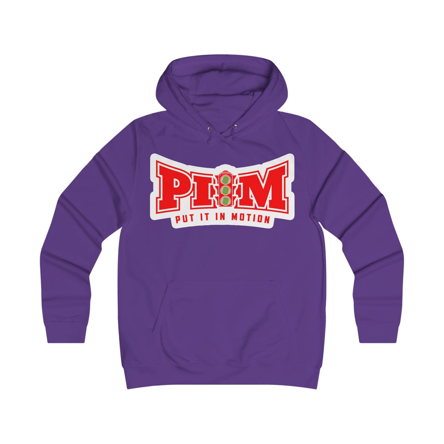 Put It In Motion Girlie College Hoodie