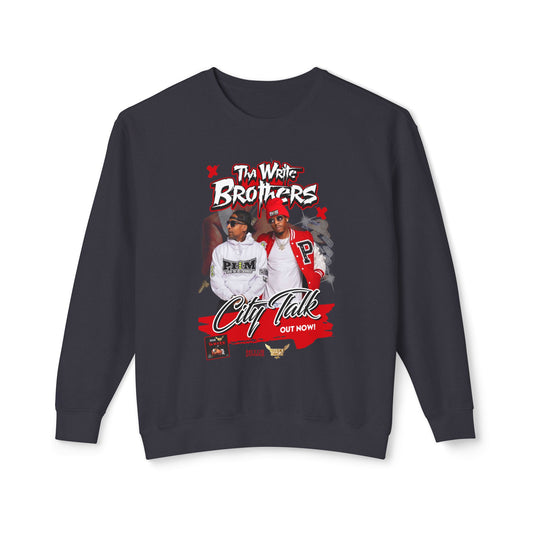 Tha Write Brothers Unisex Lightweight Crewneck Sweatshirt