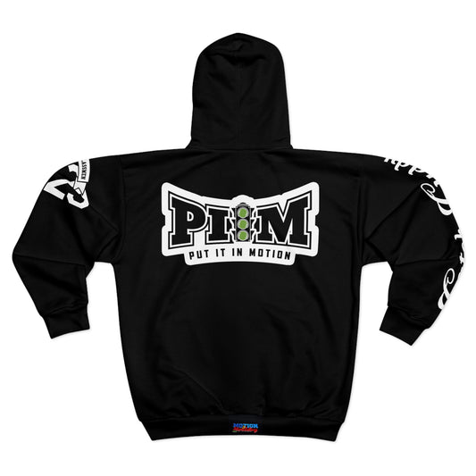 PIIM Unisex Zip Hoodie (AOP)