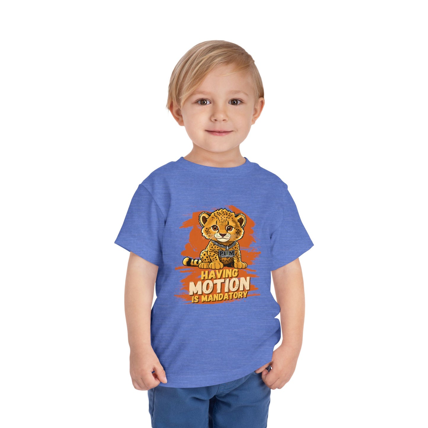 Baby Cheetah Toddler Short Sleeve Tee
