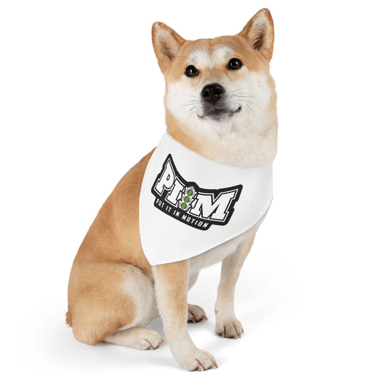 Put It In Motion Pet Bandana Collar